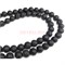 Нитка бусин 12 мм из вулканической лавы 38 см