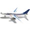 Самолет Boeing 777 иннерционный свет звук 6 шт/упаковка - фото 188968