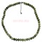 Бусы из нефрита 8 мм граненые 45 см (новая огранка) - фото 205530