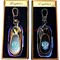 Зажигалка USB спиральная герб России светящаяся + брелок