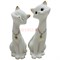 Кошечки из фарфора (KL-332) раздельные 14-15 см (цена за пару)