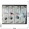 Подвеска кулон магнитная (BS-2731) кошечки в виде сердца 12 пар/упаковка - фото 223708