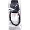 Браслет гематит + шунгит (S-60) цилиндр шайба бусина 12 шт/упаковка - фото 226527