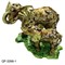 Шкатулка со стразами (QF-3266-1) Слоники цвета в ассортименте