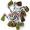 Брелок из яшмы унакит малый 10 шт/связка