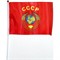 Флаг СССР 60х90 см "Герб" 12 шт/бл (400 шт/кор)