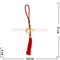 Подвеска феншуй "тыква Ву Лу" деревянная одинарная 10 шт/упаковка - фото 93780