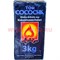 Уголь для кальяна Tom Cococha 3 кг 25х25х15 мм кубики